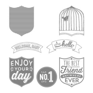 141610 Badges And Banners - Clear