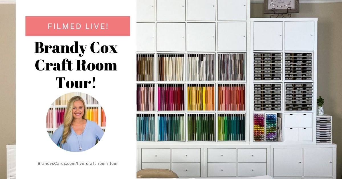 Craft Room Tour - Stampin Up, Brandy Cox