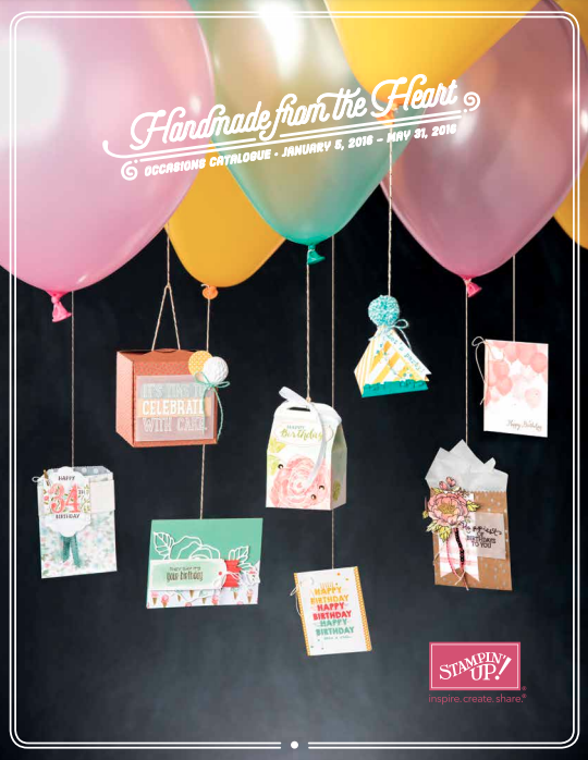 Stampin' Up! 2016 Occasions Catalog