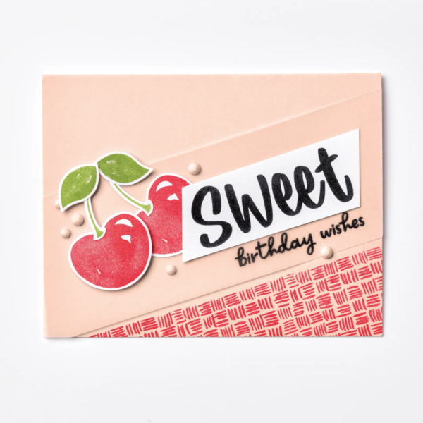 Handmade-Birthday-card-with-paper-punched-cherries-and-stamped-greeting