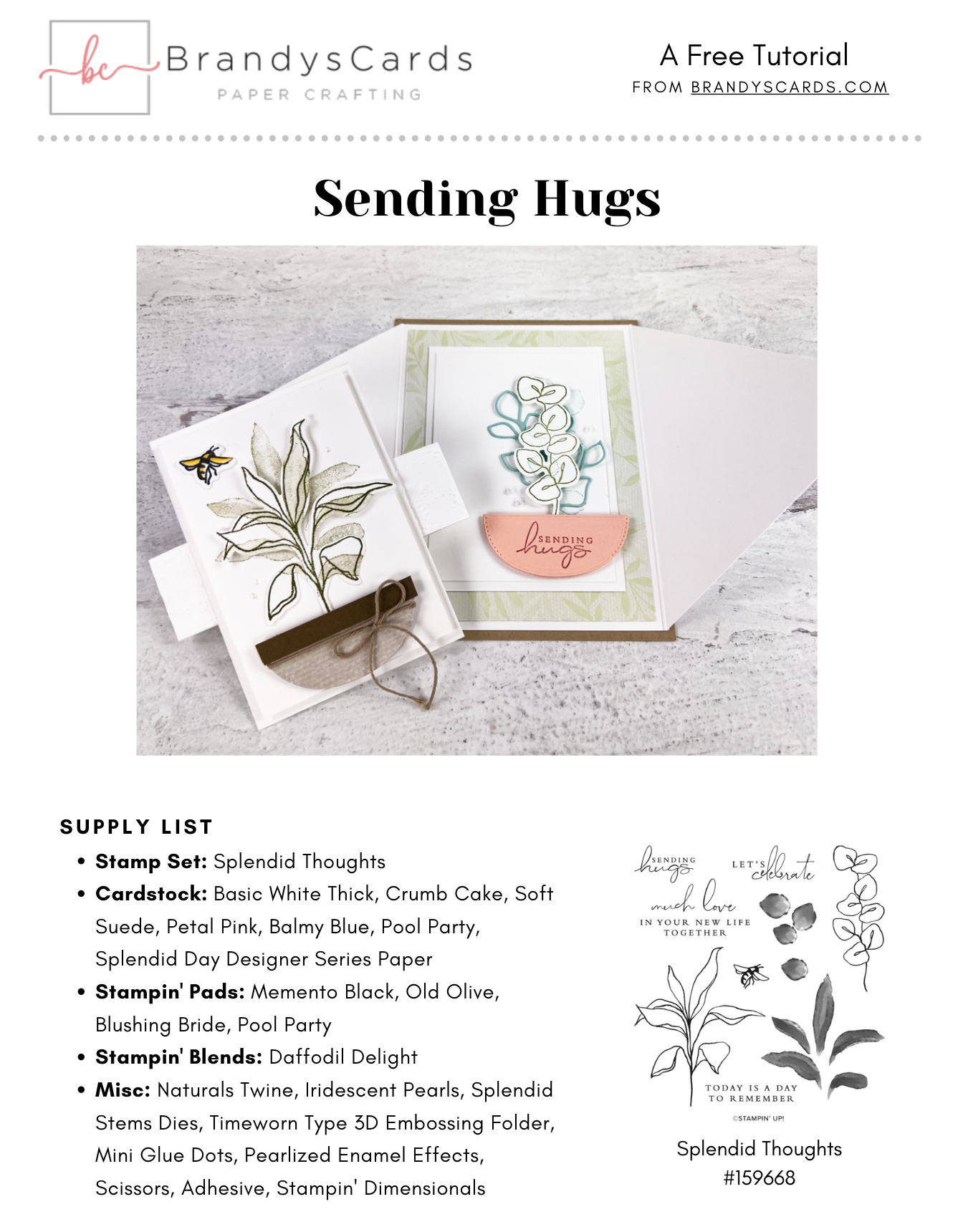 Sending-Hugs-card-using-Splendid-Thoughts-Stampin'-Up!-by-Brandys-Cards